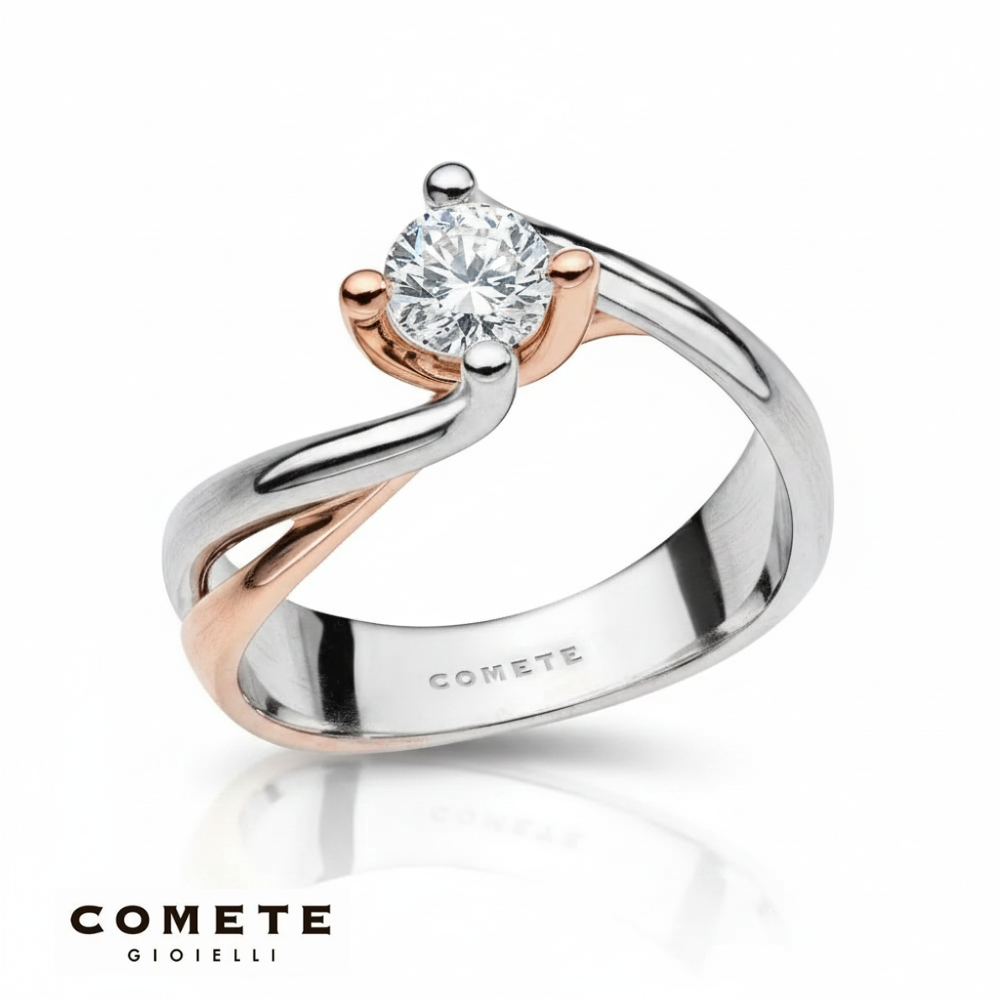 Anello COMETE Diamante 0,25 ct Pegni d'Amore|bonini-gioielli