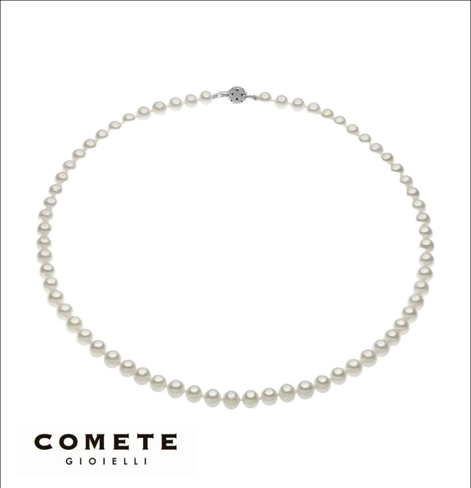 Filo di Perle Akoya FSM 117 B COMETE GIOIELLI
