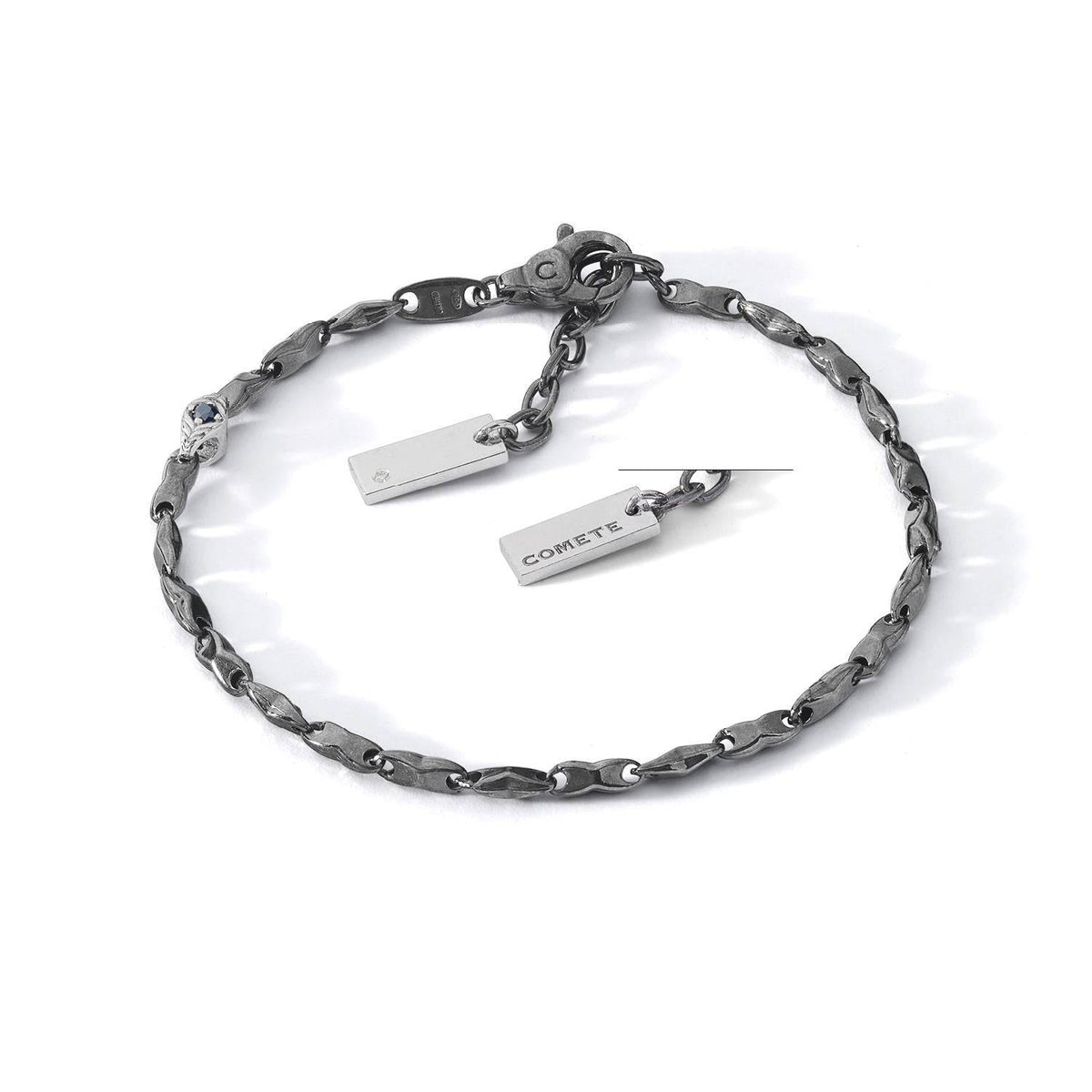 bracciale uomo comete argento e spinelli Chain UBR 1259|bonini-gioielli