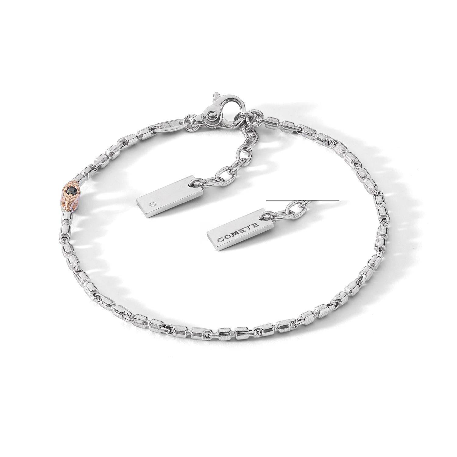 parure-bracciale uomo comete argento e spinelli Chain UBR 1260|bonini-gioielli