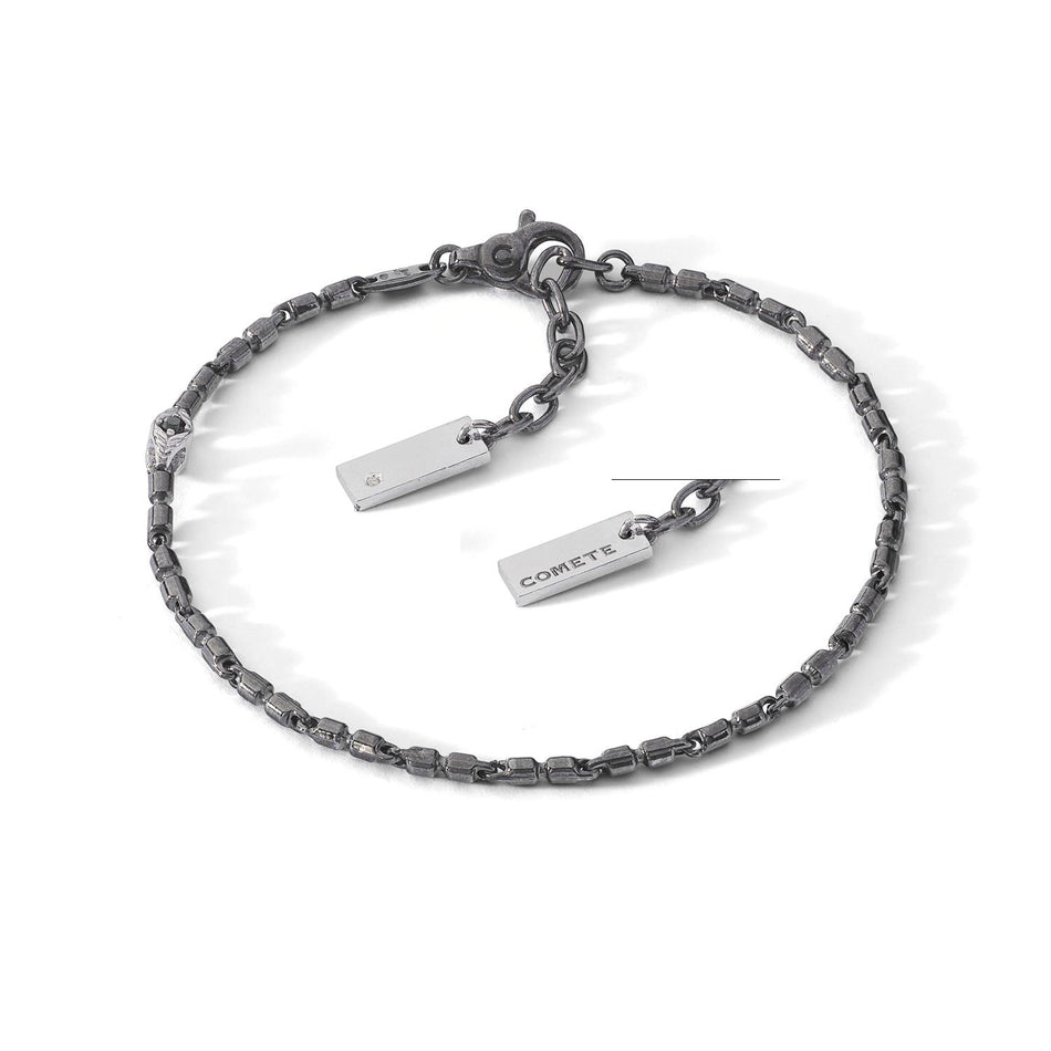 Bracciale uomo COMETE argento brunito Chain UBR 1261