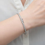 Bracciale argento tennis zirconi UBR 1376 COMETE GIOIELLI|bonini-gioielli