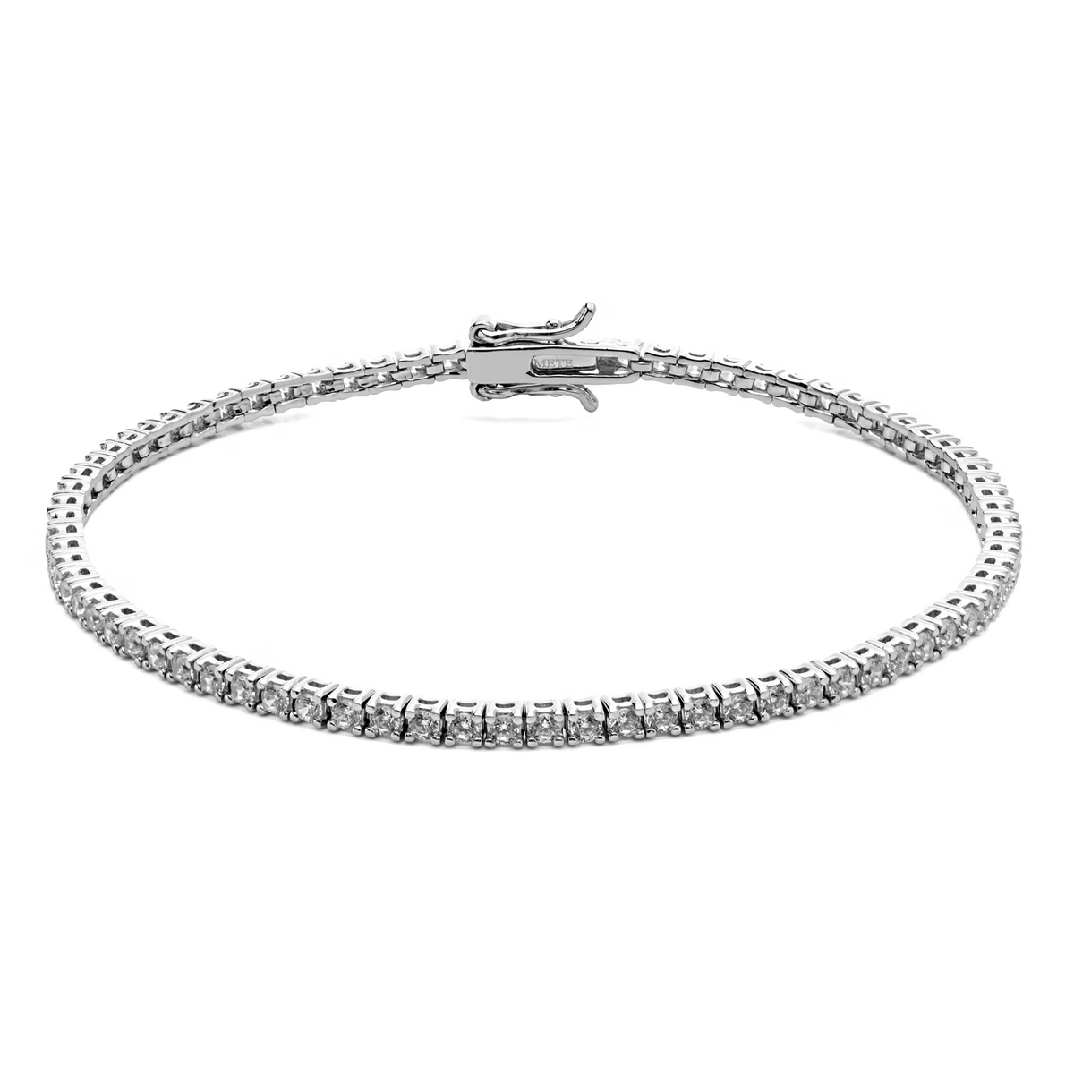 Bracciale argento tennis zirconi UBR 1376 COMETE GIOIELLI|bonini-gioielli