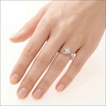 Anello COMETE Diamante 0,25 ct Pegni d'Amore|bonini-gioielli
