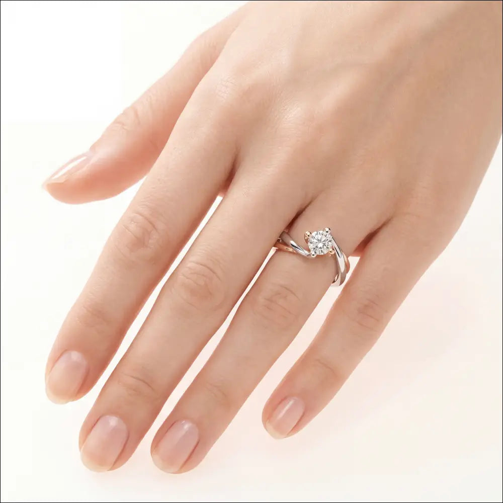 Anello COMETE Diamante 0,25 ct Pegni d'Amore|bonini-gioielli