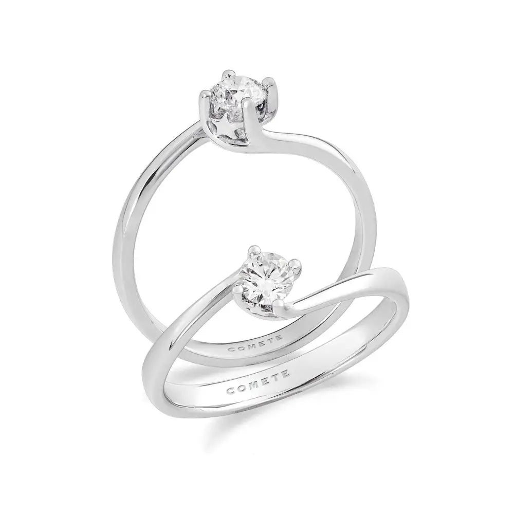 anello comete solitario ct 0,20 Identity ANB 2714|bonini-gioielli