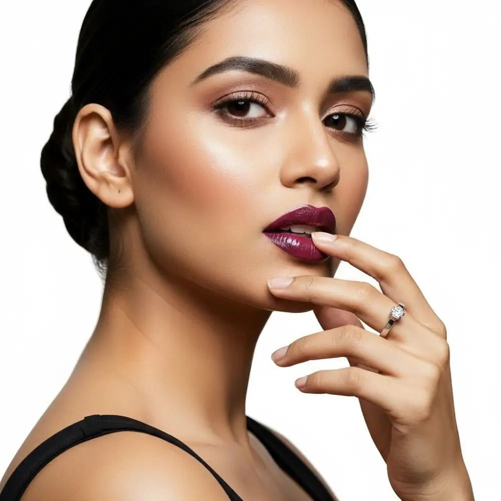 Anello da Fidanzamento Oro Bianco 750/1000 e Diamante ct 0.28 UNOAERRE|bonini-gioielli