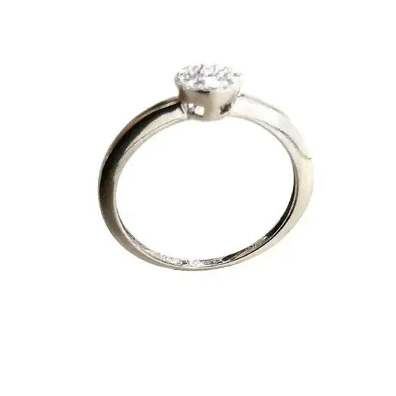 anello oro bianco donna pavé diamanti Bliss | bonini-gioielli