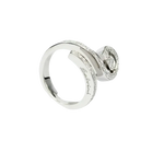 Anello in argento con accenti di diamante Riccio e Capriccio Salvini