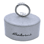 Fedina oro trilogy diamanti bianchi e black di Salvini|bonini-gioielli