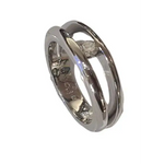 anello platino con diamante solitario ct 0,16 UNOAERRE|bonini-gioielli