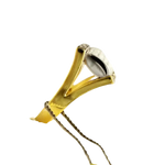 Anello di fidanzamento bicolore con diamante prominente da Anello Salvini Soap Opera Oro e Diamanti