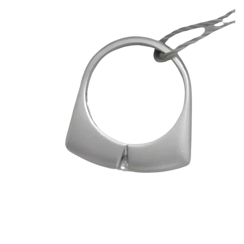 Anello Solitario Diamante Stars con anello in argento e diamante incastonato