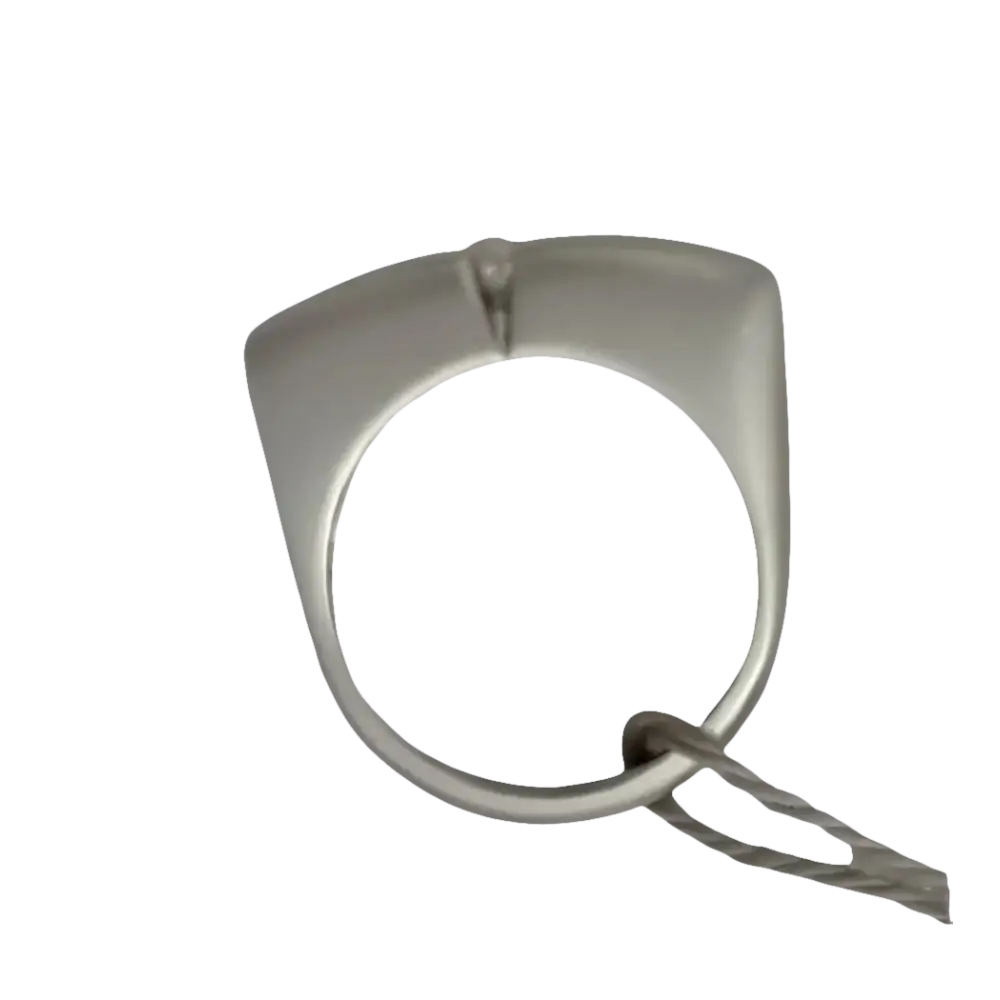 Anello Solitario Diamante Stars con anello in argento, piccolo gioiello e etichetta