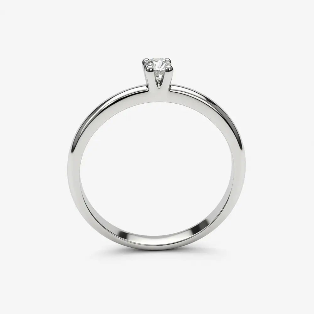 Anello Solitario oro 750/1000 Diamante ct 0,10 Salvini|bonini-gioielli