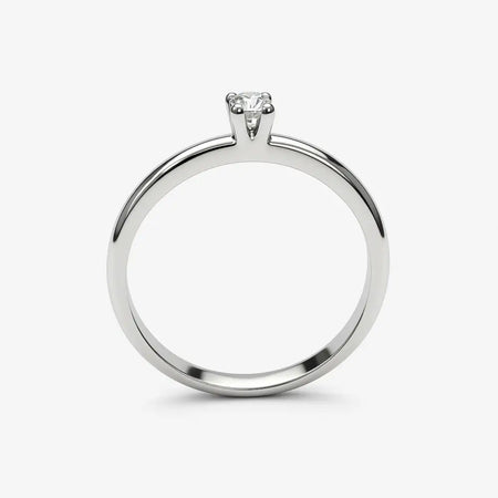 Anello Solitario oro 750/1000 Diamante ct 0,10 Salvini|bonini-gioielli