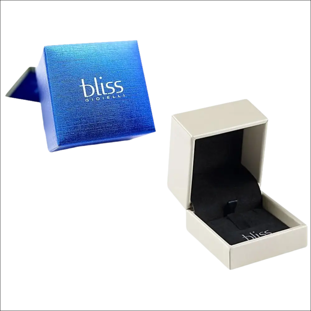 Due scatole per gioielli con Bracciale BLISS in ottone rosé Frozen