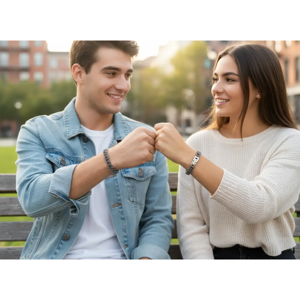 Bracciale argento brunito WE ARE di COMETE UBR 1293|bonini-gioielli