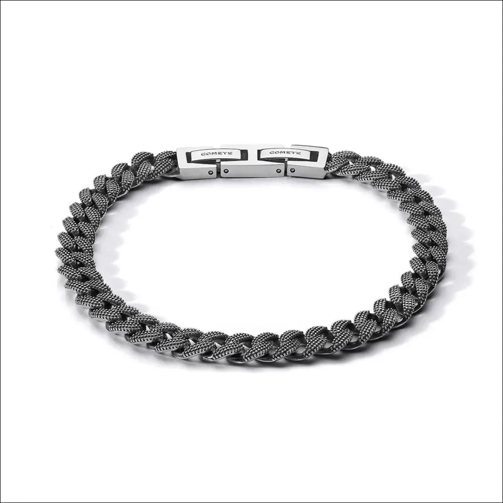 Bracciale argento brunito WE ARE di COMETE UBR 1293M20|bonini-gioielli moda