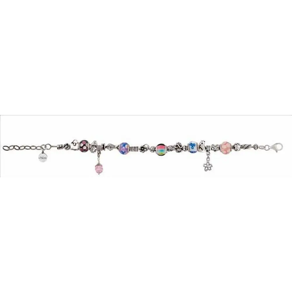 Bracciale BLISS argento e murrine bTIME 3202200 - bonini-gioielli