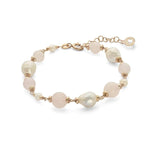 bracciale argento parure collana lunga argento rosé Cromatica Estate GLA 280 COMETE|bonini-gioiellii