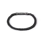 Bracciale argento e zirconi neri WE ARE di COMETE - Bracciali moda