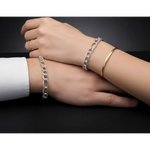 Bracciale argento e zirconi WE ARE di COMETE UBR 1290|bonini-gioielli