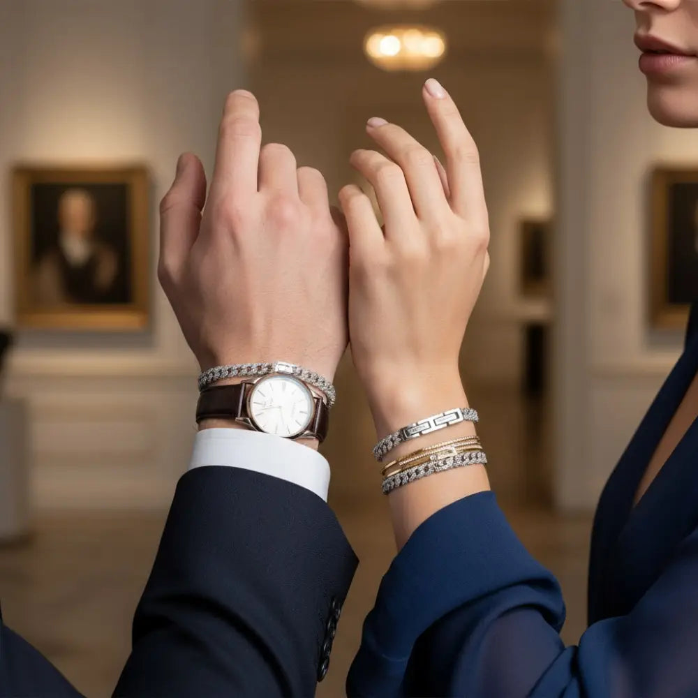 Bracciale argento e zirconi WE ARE di COMETE UBR 1292|bonini-gioielli