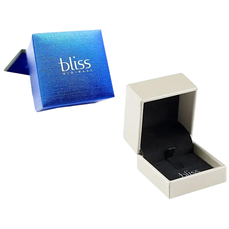 Due scatole per gioielli con Bracciale BLISS in ottone rosé Frozen