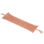 Bracciale BLISS in ottone rosé Frozen 2005081 con maglia a rete rosa oro