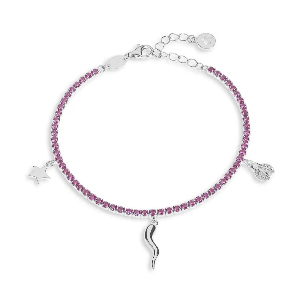 Bracciale COMETE GIOIELLI tennis argento BRA 250 - Gioielleria Bonini
