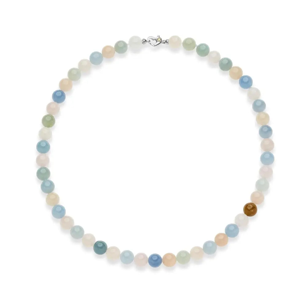 collana-parure-bracciale multicolor berillo BRQ 366 COMETE GIOIELLI|bonini-gioielli