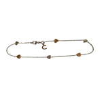 Bracciale in argento con charm a forma di cuore, Comete Gioielli BRT 185