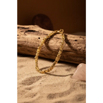 Bracciale oro giallo e bianco 750/1000 unisex|bonini-gioielli