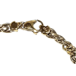 Bracciale oro giallo e bianco 750/1000 unisex|bonini-gioielli