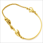 Bracciale Uomo Oro Giallo con Ancora UNOAERRE|bonini-gioielli