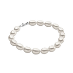 Bracciale Perle Bianche coltivate Ambrosia ABP 004|bonini-gioielli