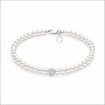 Bracciale perle COMETE dettaglio Oro Bianco BRQ 196B|bonini-gioielli
