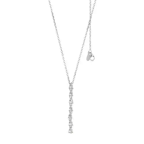 collana-parure-Bracciale tennis argento COMETE Goccie di Tennis BRA 232|bonini-gioielli