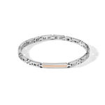 bracciale uomo comete acciaio diamanti Elegant UBR 1110|bonini-gioielli