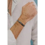 Bracciale uomo COMETE acciaio e diamanti UBR 366 Diamonds Label|bonini-gioielli