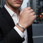 Bracciale Uomo COMETE Acciaio e Diamanti UBR 1275|bonini-gioielli