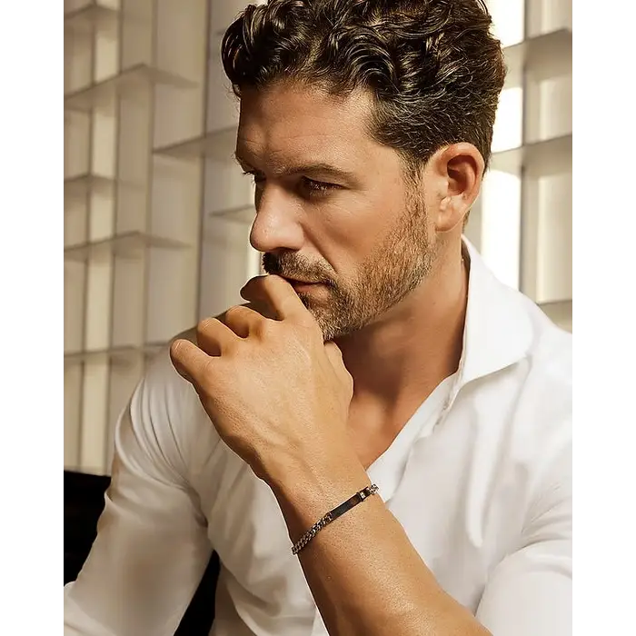 Bracciale uomo COMETE acciaio Elegant UBR 1154|bonini-gioielli