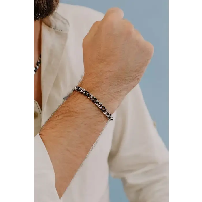 Bracciale uomo COMETE GIOIELLI  acciaio Chain UBR 1022|bonini-gioielli