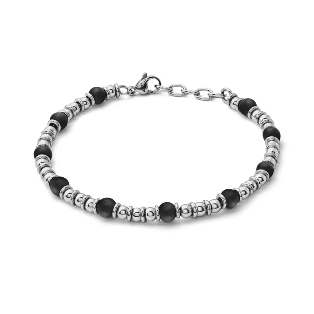 bracciale uomo comete onice District UBR 1021|bonini-gioielli