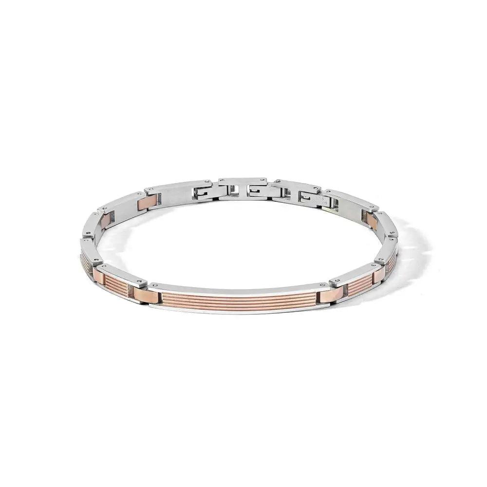 bracciale uomo comete targa acciaio Texture UBR 1171|bonini-gioielli