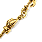 Bracciale Uomo Oro Giallo con Ancora UNOAERRE|bonini-gioielli