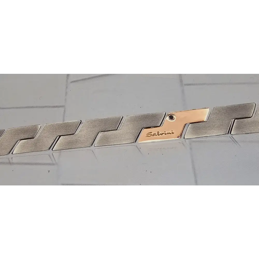 Bracciale Uomo Salvini Titanio e oro Century - bracciale