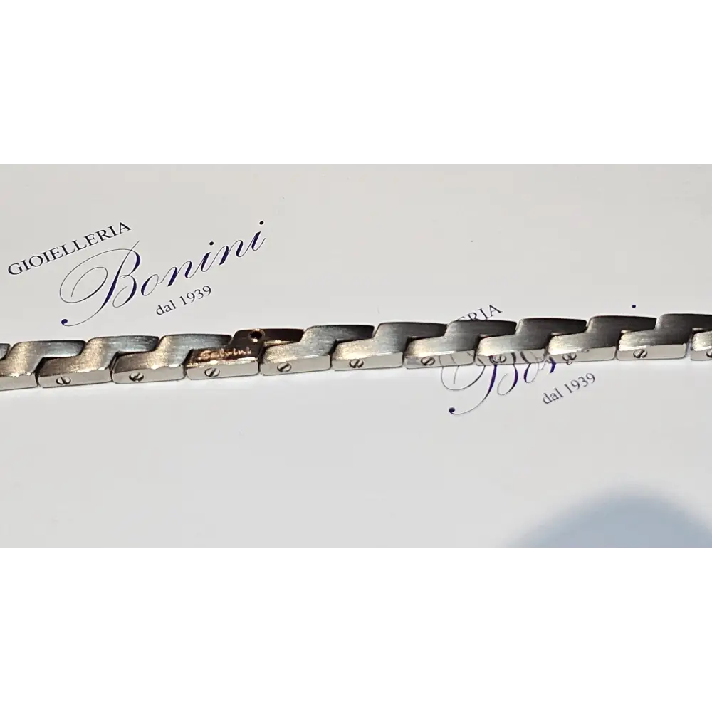 Bracciale Uomo Salvini Titanio e oro Century - bracciale