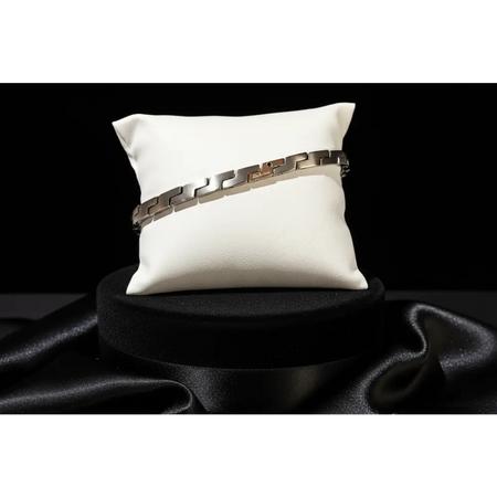 Bracciale Uomo Salvini Titanio e oro Century - bracciale